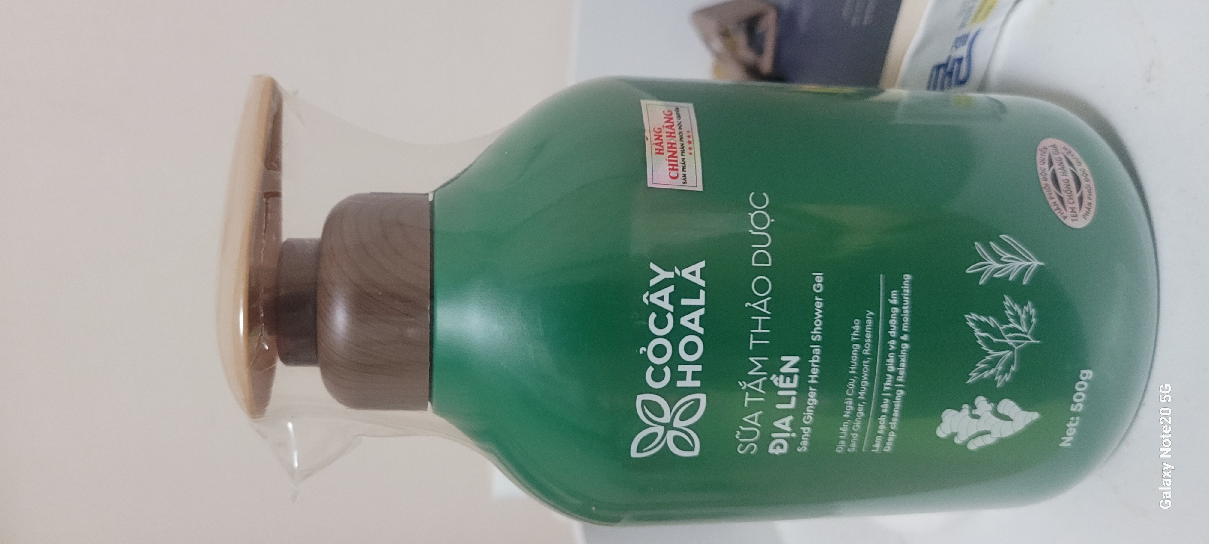 SỮA TẮM THẢO DƯỢC ĐỊA LIỀN (Sand Ginger Herbal Shower Gel)